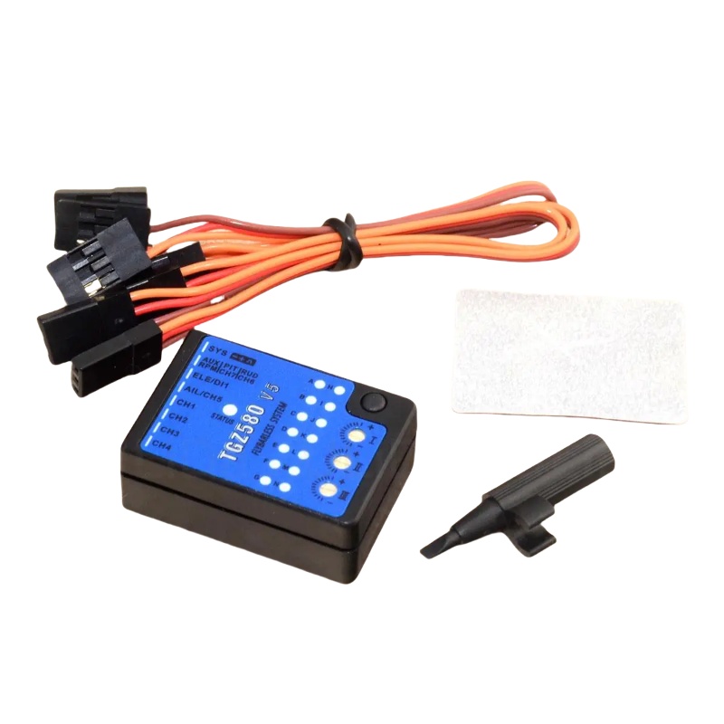 Rc Helicopter Nitro - GZ580 V5 3-osiowy bezbarowy żyroskop USB