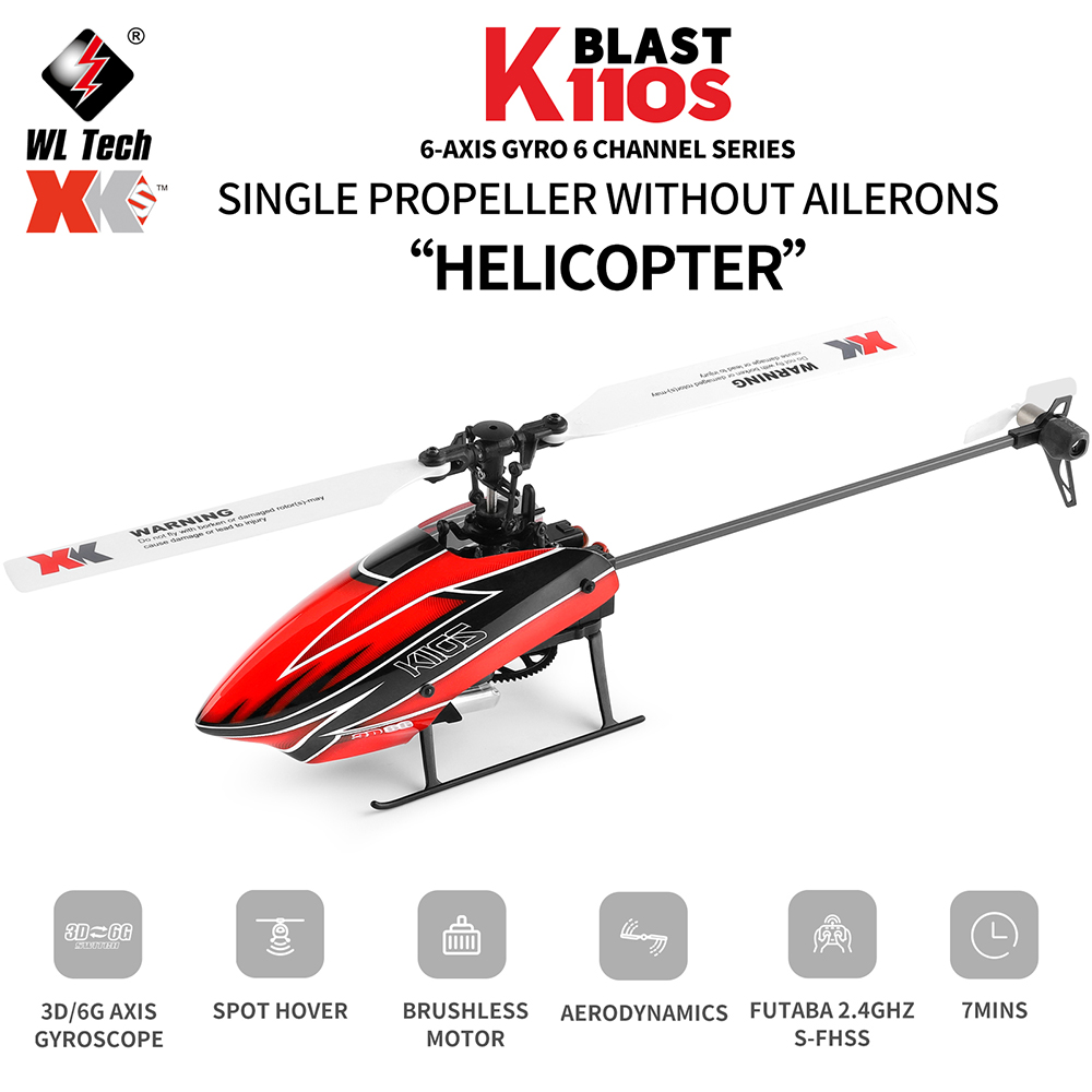 Wltoys XK K110S 6CH 3D 6G Syst – Rc Helicopter Nitro recenzja i cena